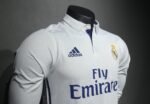 Player Version Retro Real Madrid 16/17 Home Long Sleeves S-3XL - Image 7