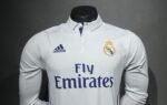 Player Version Retro Real Madrid 16/17 Home Long Sleeves S-3XL - Image 8