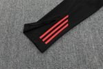 Adult/ Kids 2526 LVP half zipper Training suit Red - Image 12