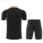 Short Sleeves Brazil 25/26 Training Suit Black - Image 2