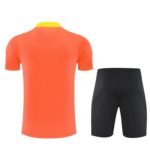 Short Sleeves Brazil 25/26 Training Suit Orange - Image 2