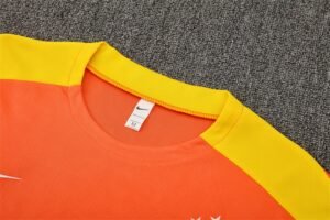 Short Sleeves Brazil 25/26 Training Suit Orange - Image 11