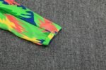 Adult/ Kids 2526 Brazil half zipper Training suit Green - Image 9
