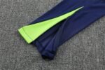 Adult/ Kids 2526 Brazil half zipper Training suit Green - Image 10