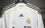 Player Version Retro Real Madrid 09/10 Home Long Sleeves S-3XL - Image 6