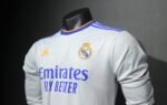 Player Version Real Madrid 21/22 Home Long Sleeves S-3XL - Image 7