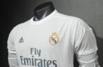 Player Version Retro Real Madrid 15/16 Home Long Sleeves S-3XL - Image 4