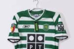 Retro Sporting Lisbon 03/04 Home S-XXL - Image 6