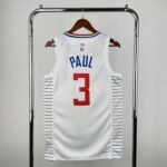 23 Season Los Angeles Clippers Home White  No.3 Paul - Image 2