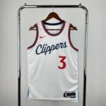 25 Season Los Angeles Clippers White No.3 Paul