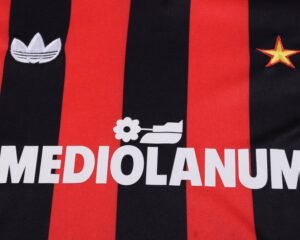 Kids Retro Kit AC Milan 90/91 Home - Image 3