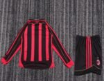 Kids Retro Kit AC Milan 06/07 Home Long Sleeves - Image 2