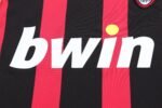 Kids Retro Kit AC Milan 06/07 Home Long Sleeves - Image 6