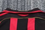 Kids Retro Kit AC Milan 06/07 Home Long Sleeves - Image 9
