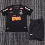 Kids Retro Kit Santos 2012/13 Black