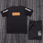 Kids Retro Kit Santos 2012/13 Black - Image 2