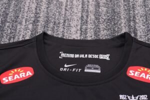 Kids Retro Kit Santos 2012/13 Black - Image 8