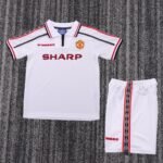 Kids Retro Man Utd 98/99 White