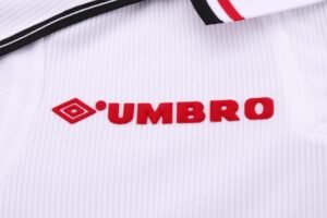 Kids Retro Man Utd 98/99 White - Image 3