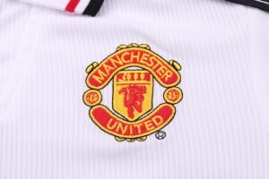 Kids Retro Man Utd 98/99 White - Image 4