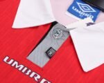 Kids Retro Man Utd 96/97 Home - Image 3