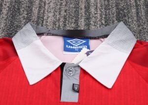 Kids Retro Man Utd 96/97 Home - Image 5