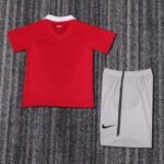 Kids Retro Man Utd 10/11 Home - Image 2