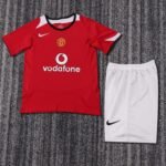 Kids Retro Man Utd 05/06 Home