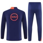 Adult / Kids Barcelona 25/26 Half Zipper Training Suit T90 - Image 2