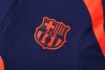 Adult / Kids Barcelona 25/26 Half Zipper Training Suit T90 - Image 12