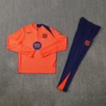 Adult / Kids Barcelona 25/26 Half Zipper Training Suit T90 - Image 4
