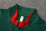 Adult / Kids AC 25/26 Half Zipper Training Suit Green - Image 13