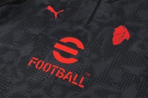 Adult / Kids AC 25/26 Half Zipper Training Suit Black - Image 8