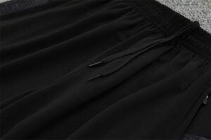 Adult / Kids AC 25/26 Half Zipper Training Suit Black - Image 11