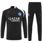 Adult / Kids PSG 25/26 Half Zipper Training Suit Black - Image 3