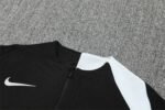 Adult / Kids Chlelsea 25/26 Half Zipper Training Suit Black - Image 9