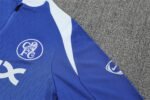 Adult / Kids Chlelsea 25/26 Half Zipper Training Suit Blue - Image 6