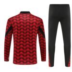 Adult / Kids Feyenoord 25/26 Half Zipper Training Suit Red - Image 2