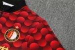 Adult / Kids Feyenoord 25/26 Half Zipper Training Suit Red - Image 9