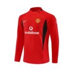 Man Utd 2002-03 Training Red - Image 7