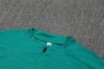 Adult / Kids 2526 LVP Half Zipper Training Suit Green - Image 11