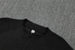 Adult / Kids 2526 LVP Half Zipper Training Suit Black - Image 11