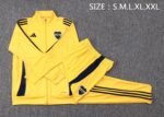 2526 Boca Full Zipper Training Suit Yellow - Image 3