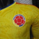 Player Version 2026 World Cup Colombia Home Jersey Long Sleeves S-XXL - Image 4