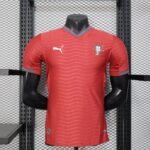 Player Version Portugal 2026 Home Red Jersey S-4XL