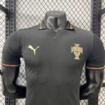 Player Version Portugal* Puma 2026 Black Jersey S-4XL - Image 9