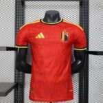Player Version Belgium 2026 Home Jersey Red S-4XL