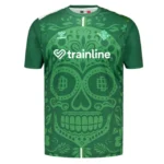 Camiseta Día De Muertos Hombre Verde