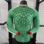Player Version 2026 World Cup Mexico Home Jersey Long Sleeves S-3XL - Image 2