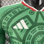 Player Version 2026 World Cup Mexico Home Jersey Long Sleeves S-3XL - Image 3